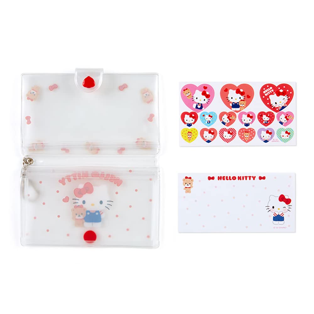 SANRIO Memo Pad & Sticker With Case Hello Kitty- Japan Figure Store - #1 Bring To You The Best Japanese Goods