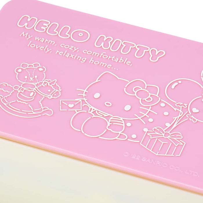 Sanrio Hello Kitty Multi-Function Storage Box Japanese Storage Box Cute Wet Tissue Box- Japan Figure Store - #1 Bring To You The Best Japanese Goods