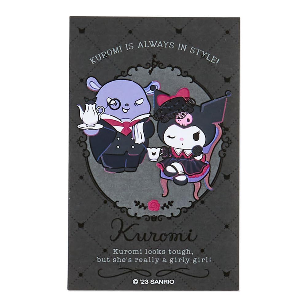 Sanrio Kuromi & Baku Sticker Set With Case Japan (Kuromi Delusion Lady) 068462- Japan Figure Store - #1 Bring To You The Best Japanese Goods