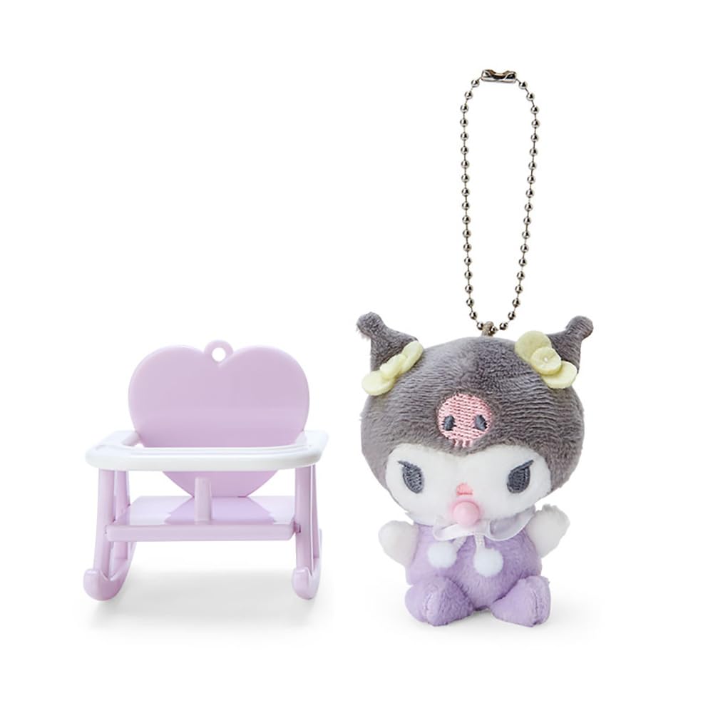 Sanrio Kuromi Baby Chair Mascot 555088- Japan Figure Store - #1 Bring To You The Best Japanese Goods