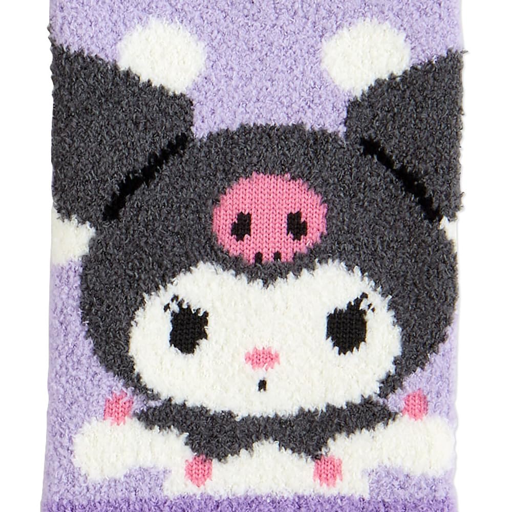 Sanrio Kuromi Fluffy Socks 233480- Japan Figure Store - #1 Bring To You The Best Japanese Goods