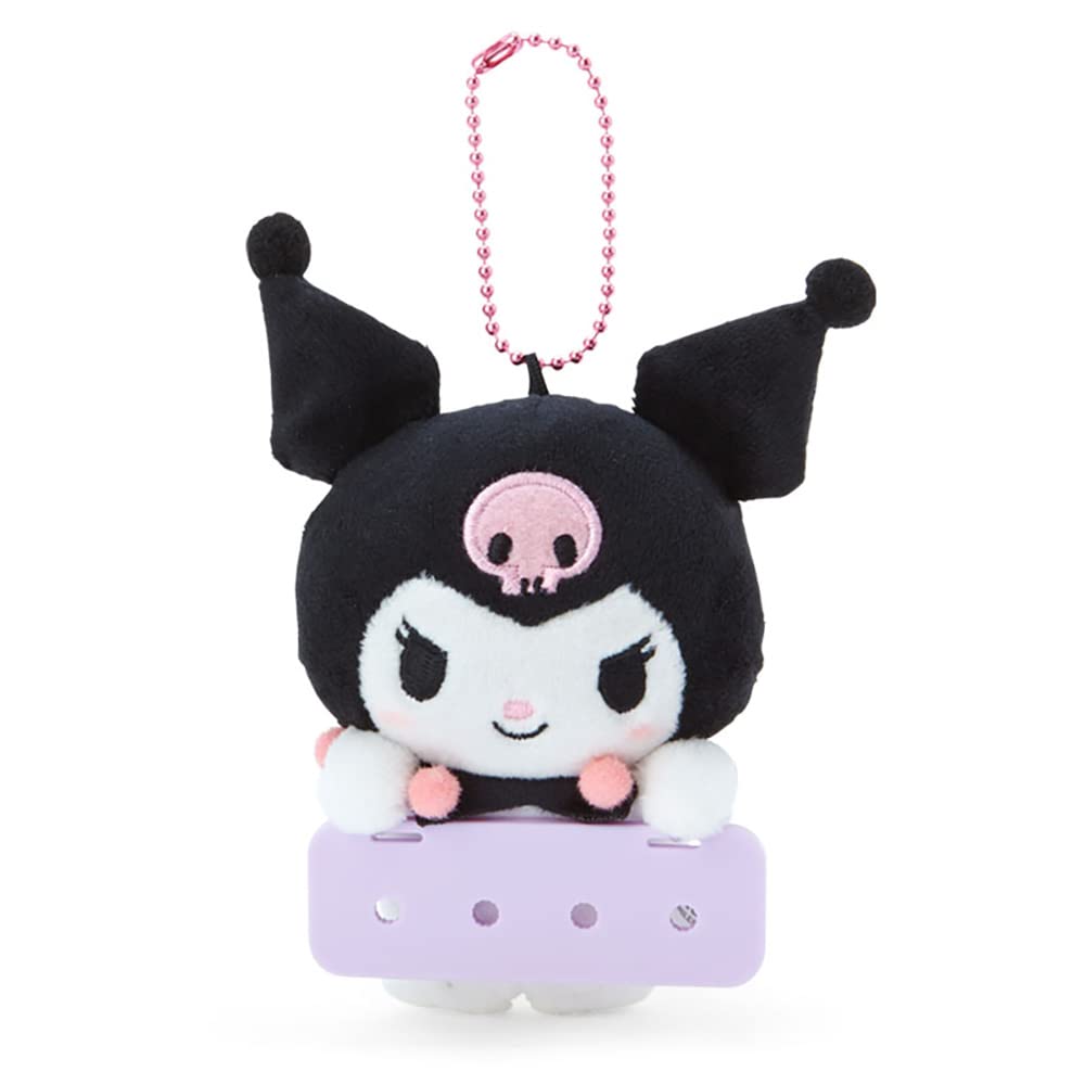 Sanrio Kuromi Mascot Holder Mai Pachirun Series 675245 Japan- Japan Figure Store - #1 Bring To You The Best Japanese Goods