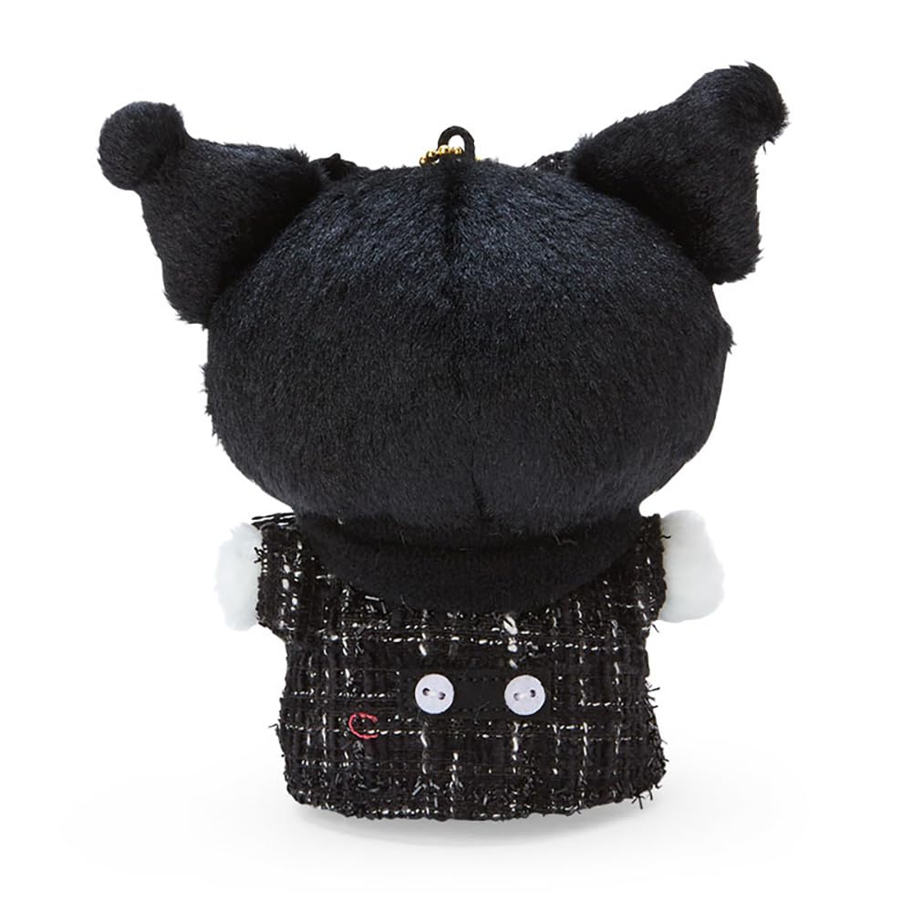 Sanrio Kuromi Mascot Holder Winter Dress 474452- Japan Figure Store - #1 Bring To You The Best Japanese Goods