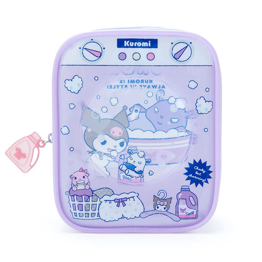 Sanrio 270482 Kuromi Vinyl Pouch Sanrio Washing Day Kuromi Character Vinyl Pouch- Japan Figure Store - #1 Bring To You The Best Japanese Goods