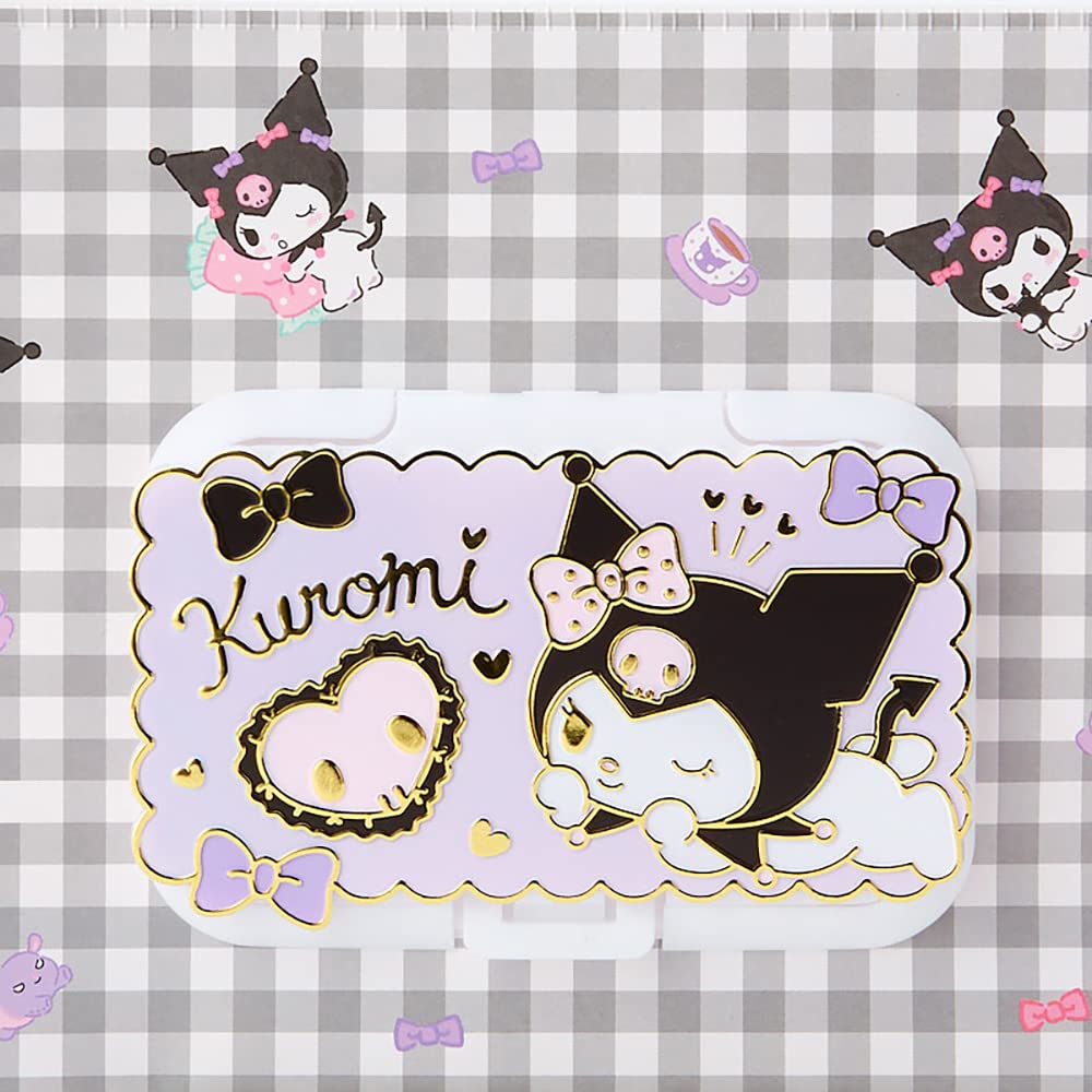 Sanrio Large Kuromi Wet Sheet Pouch 670570- Japan Figure Store - #1 Bring To You The Best Japanese Goods