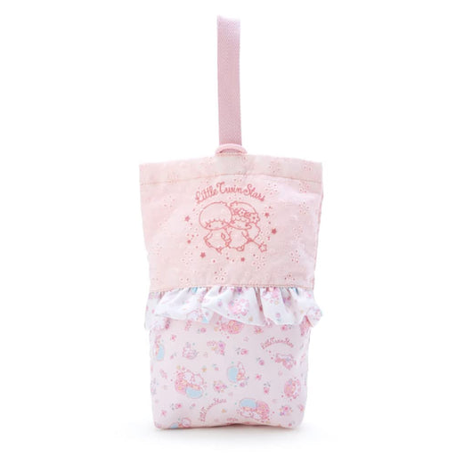 SANRIO Shoes Bag With Flower Frill Little Twin Stars- Japan Figure Store - #1 Bring To You The Best Japanese Goods