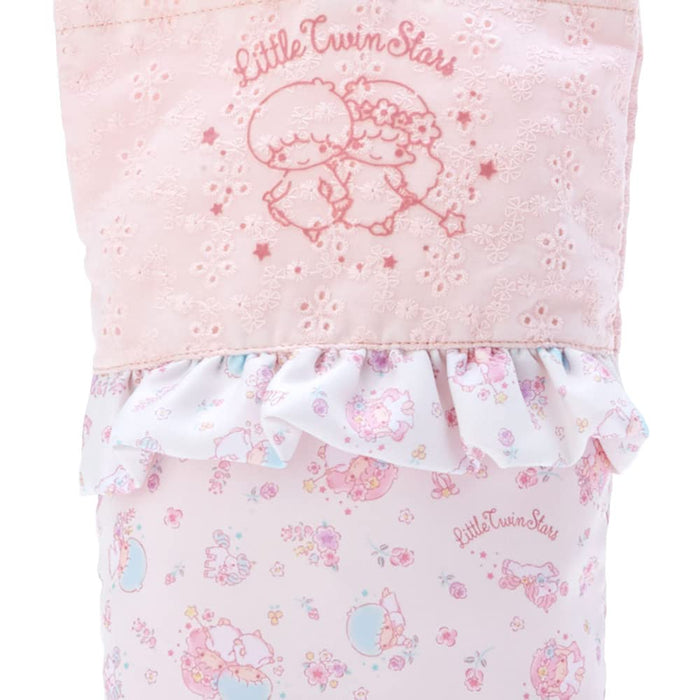 SANRIO Shoes Bag With Flower Frill Little Twin Stars- Japan Figure Store - #1 Bring To You The Best Japanese Goods