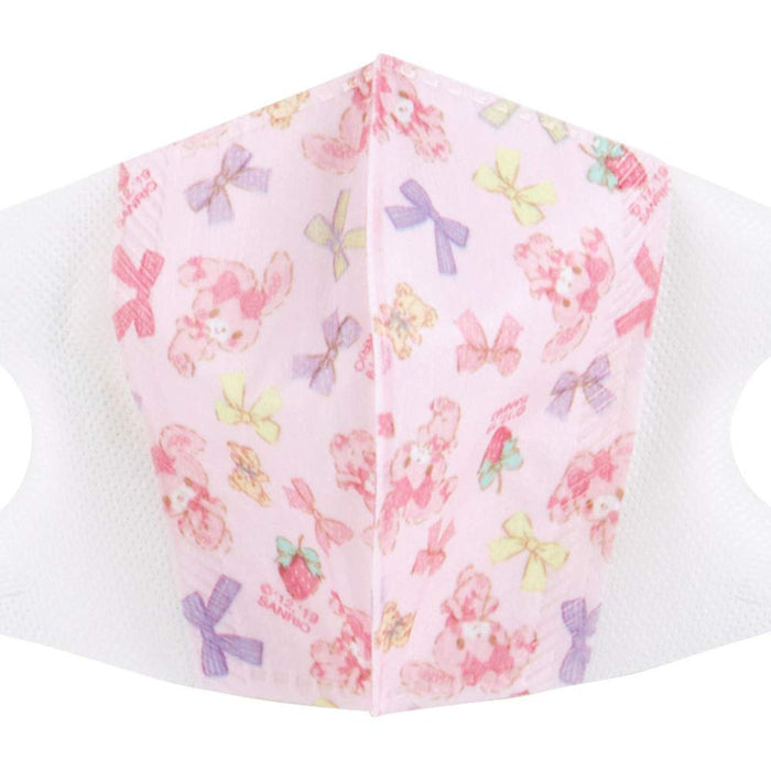 Sanrio Bonbon Ribon 3D Children's Masks 3-Layer Non-Woven Fabric 10 Pack Soft Ear Straps Girls- Japan Figure Store - #1 Bring To You The Best Japanese Goods