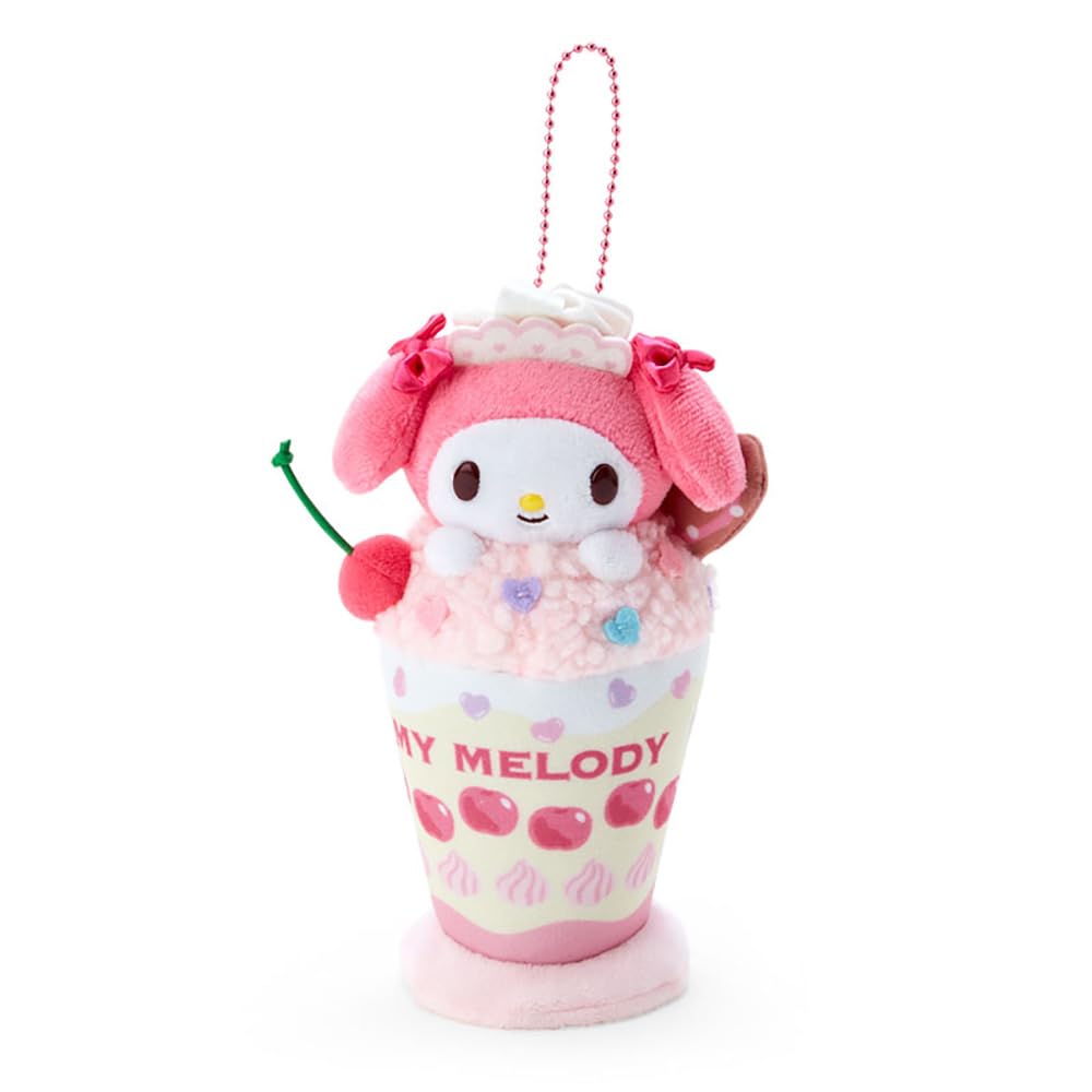 Sanrio My Melody Parfait Mascot Holder 068683 Made In Japan- Japan Figure Store - #1 Bring To You The Best Japanese Goods