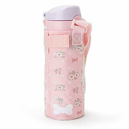 Sanrio My Melody Thermos Water Bottle Cover With Straw Bottle 400ml- Japan Figure Store - #1 Bring To You The Best Japanese Goods