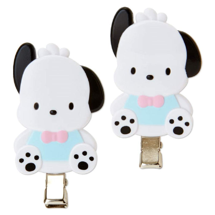 Sanrio Pochacco ABS Resin Hair Clip 2.8cm x 1cm x 5.6cm N-1803-813575- Japan Figure Store - #1 Bring To You The Best Japanese Goods
