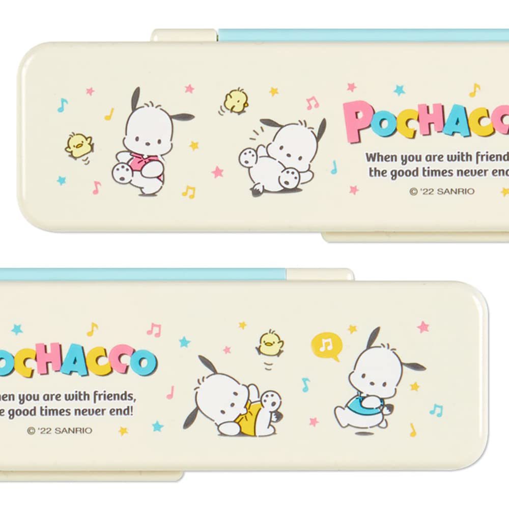 SANRIO Chopsticks And Spoon Set Pochacco- Japan Figure Store - #1 Bring To You The Best Japanese Goods