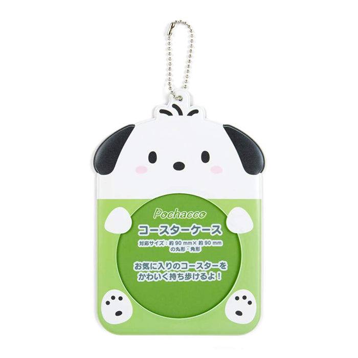 Sanrio Pochacco Coaster Case Tokimeki Pusher Japan 001511- Japan Figure Store - #1 Bring To You The Best Japanese Goods