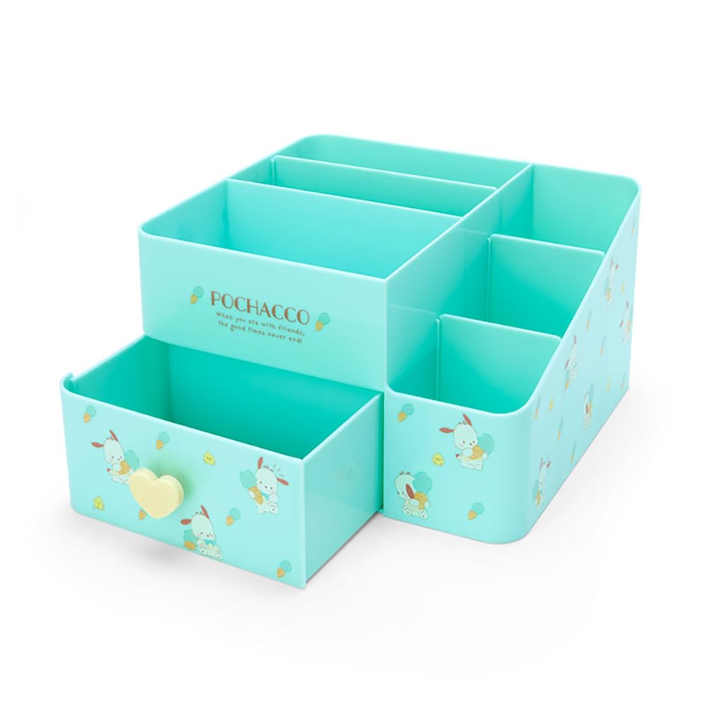 Sanrio Pochacco Cosmetic Storage Box 436453- Japan Figure Store - #1 Bring To You The Best Japanese Goods