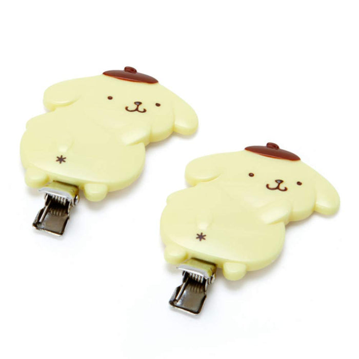 Sanrio Pompompurin Vertical Hair Clip for Bangs- Japan Figure Store - #1 Bring To You The Best Japanese Goods