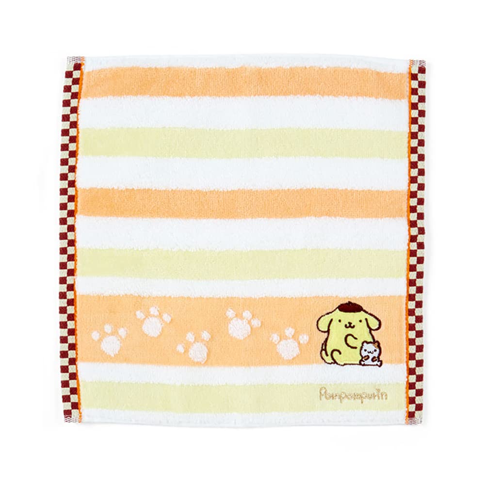 Sanrio 299961 Pompompurin Petit Towel - Antibacterial And Deodorizing - Pom Pom Pudding Cotton Towel- Japan Figure Store - #1 Bring To You The Best Japanese Goods