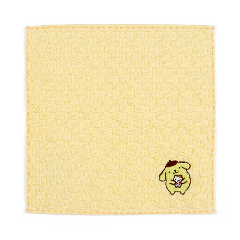 Sanrio Pompompurin Petit Towel (Stitch) 306045- Japan Figure Store - #1 Bring To You The Best Japanese Goods