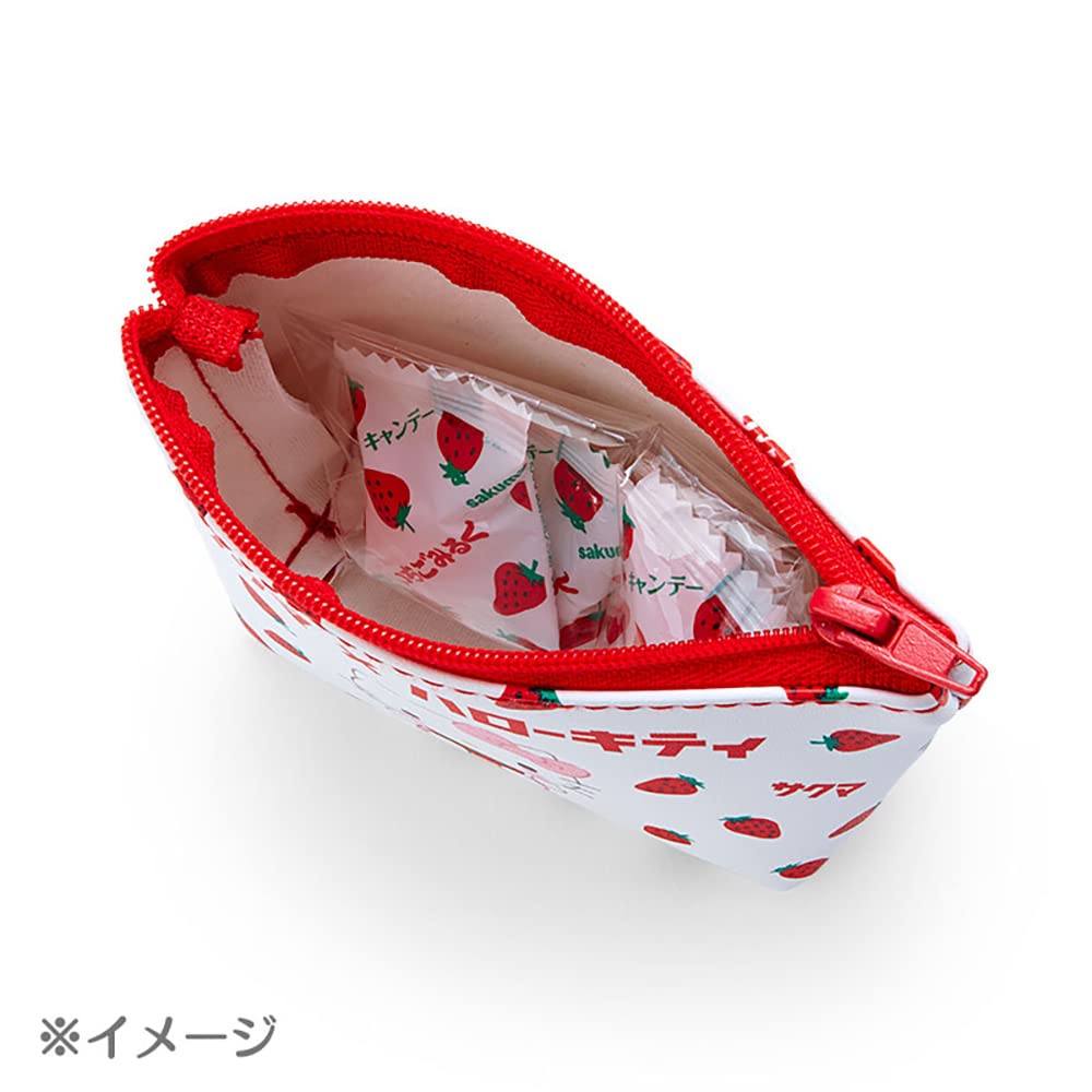 Sanrio Sakuma Little Twin Stars Strawberry Milk Mini Pouch 668061 Japan- Japan Figure Store - #1 Bring To You The Best Japanese Goods