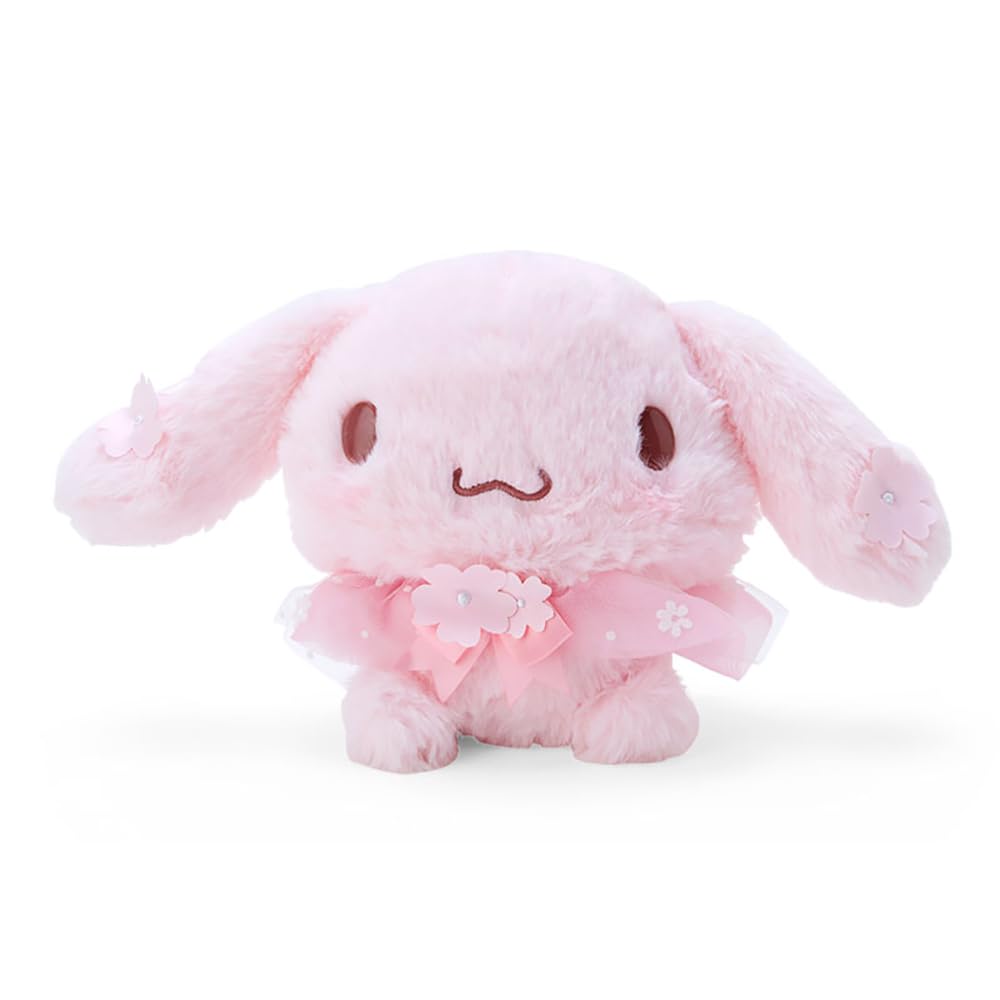Sanrio Cinnamoroll Plush Toy Sakura Design Series 16x27x12cm Character 439240- Japan Figure Store - #1 Bring To You The Best Japanese Goods