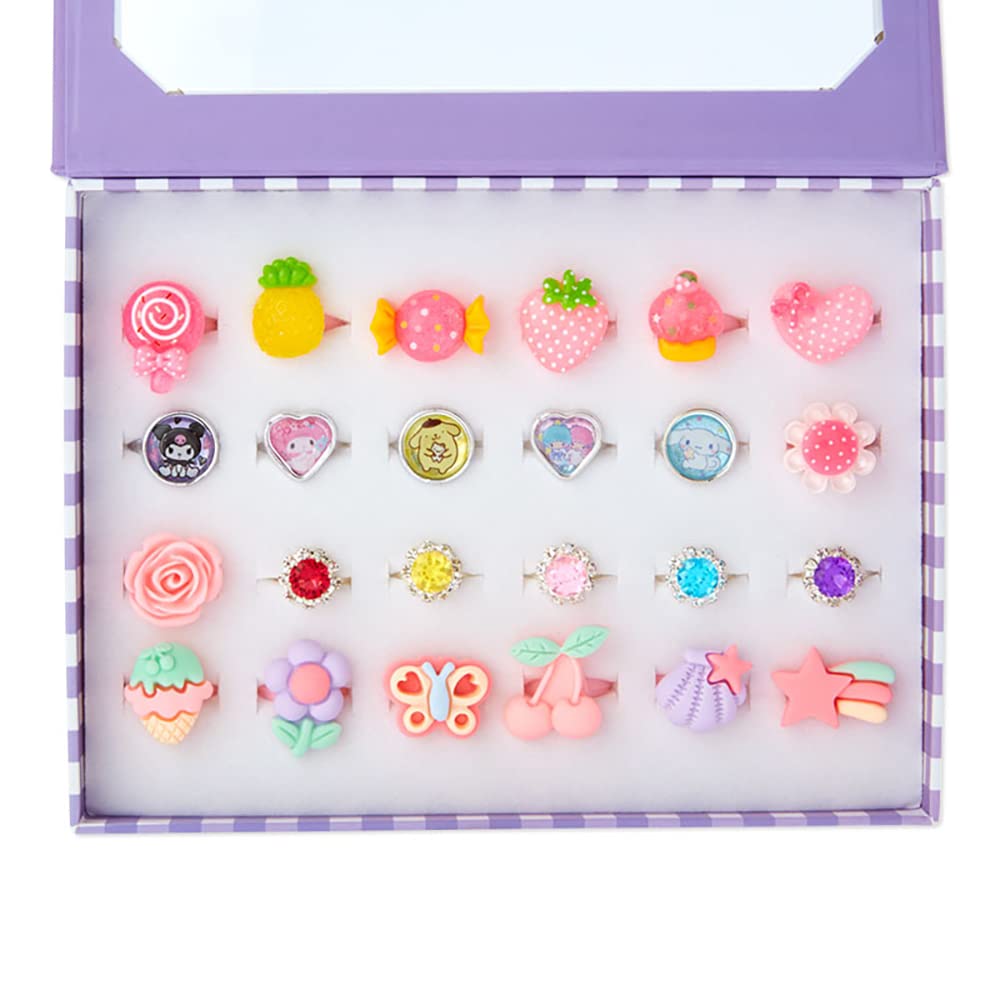 Sanrio Characters Fashionable And Cute Ring Set Japanese Kids Accessories- Japan Figure Store - #1 Bring To You The Best Japanese Goods
