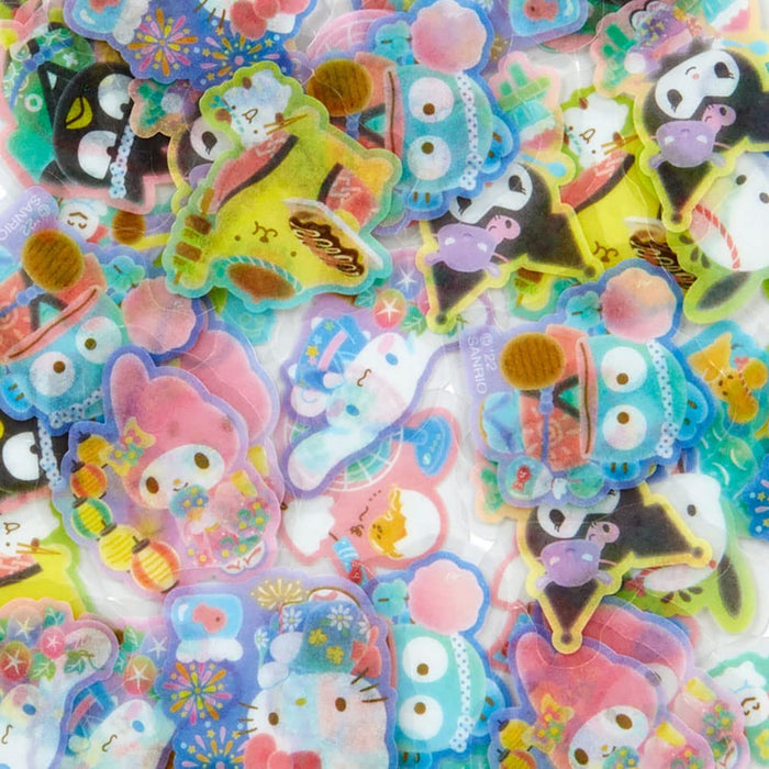 SANRIO Summer Sticker Pack Japanese Style SANRIO Characters- Japan Figure Store - #1 Bring To You The Best Japanese Goods