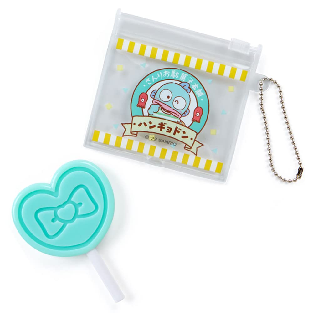 Sanrio Hankyodon Keychain Holder With Mirror For Quick Makeup Japanese Cute Key Holder- Japan Figure Store - #1 Bring To You The Best Japanese Goods