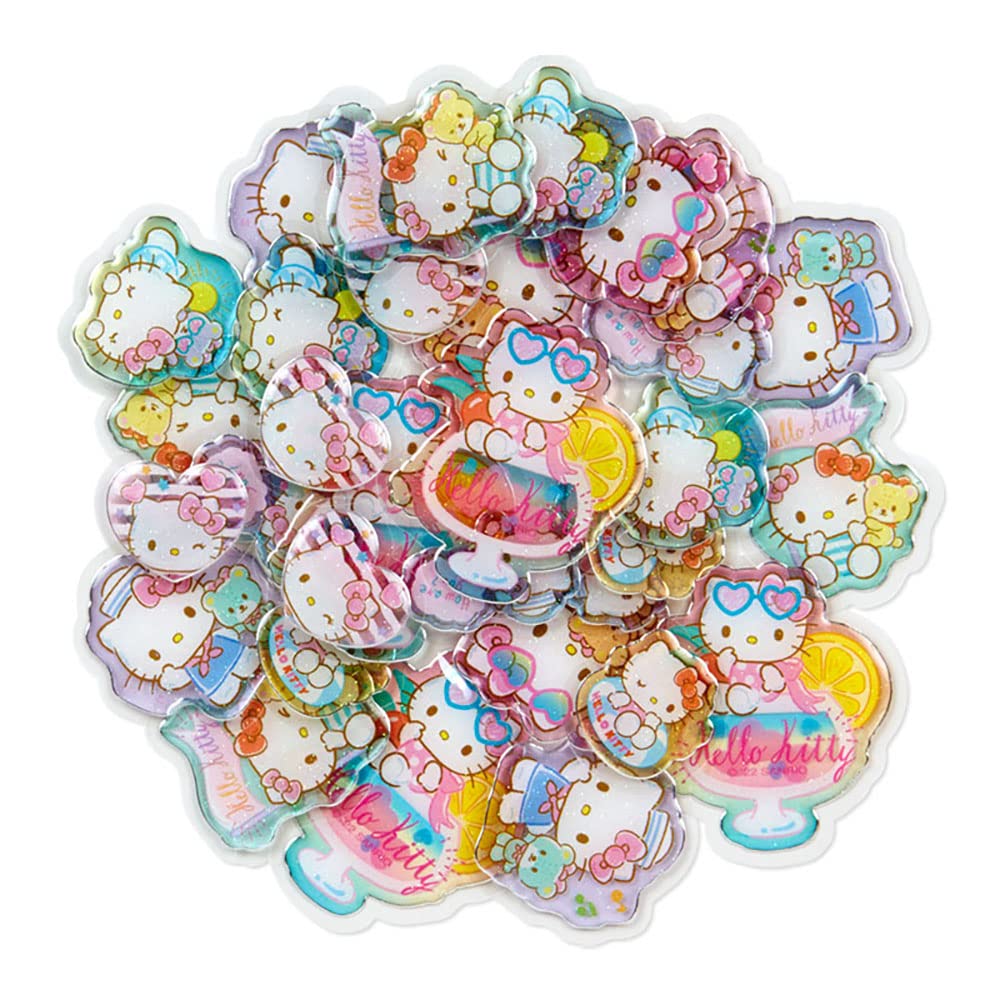 SANRIO Summer Sticker Pack Clear Hello Kitty- Japan Figure Store - #1 Bring To You The Best Japanese Goods