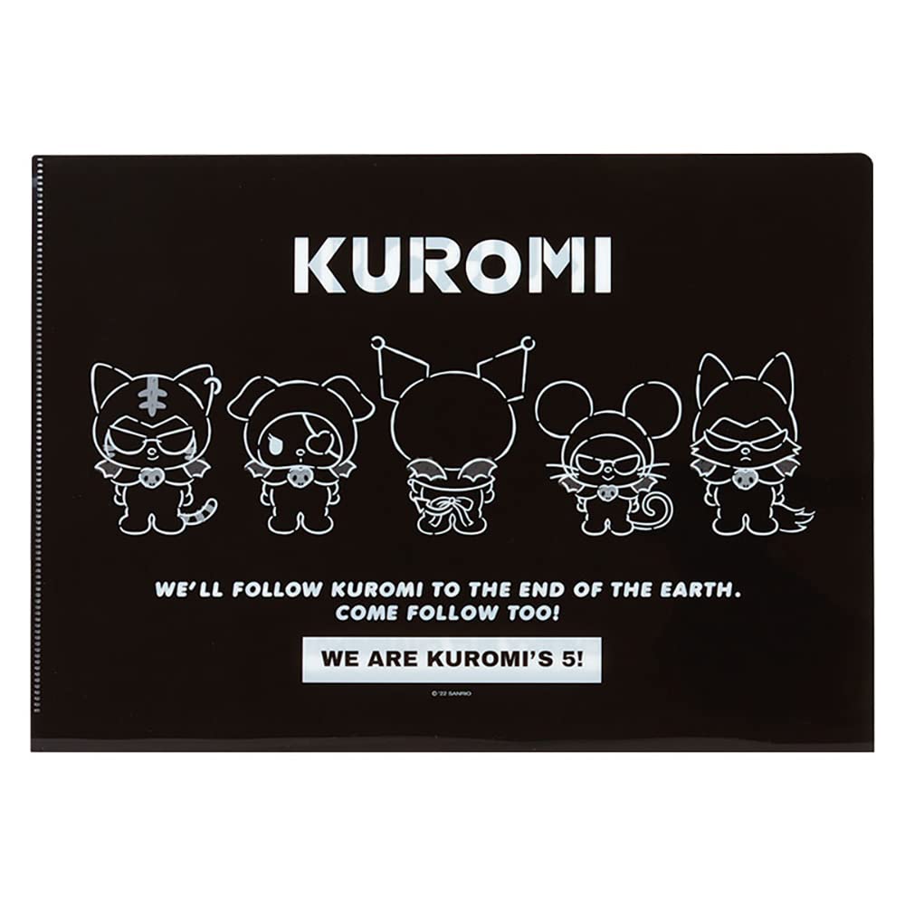 Sanrio Kuromi Punched File Set (We Are Chromies 5) Japanese Cute Punched File Set- Japan Figure Store - #1 Bring To You The Best Japanese Goods