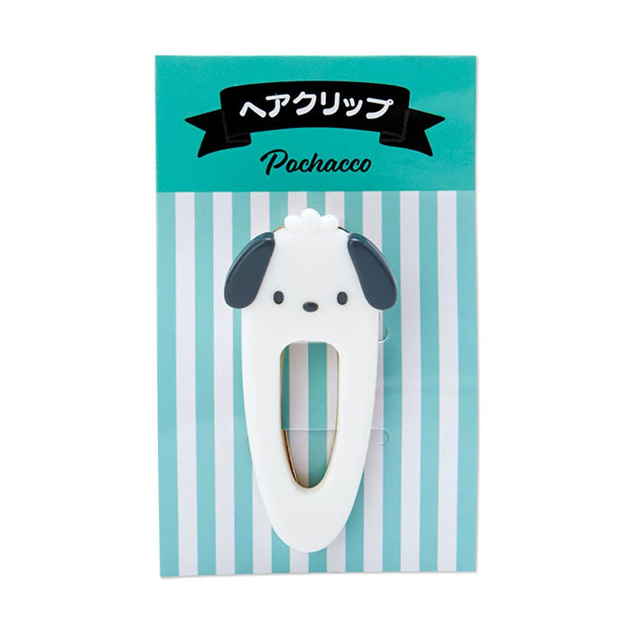 SANRIO Acrylic Hair Clip Pochacco- Japan Figure Store - #1 Bring To You The Best Japanese Goods