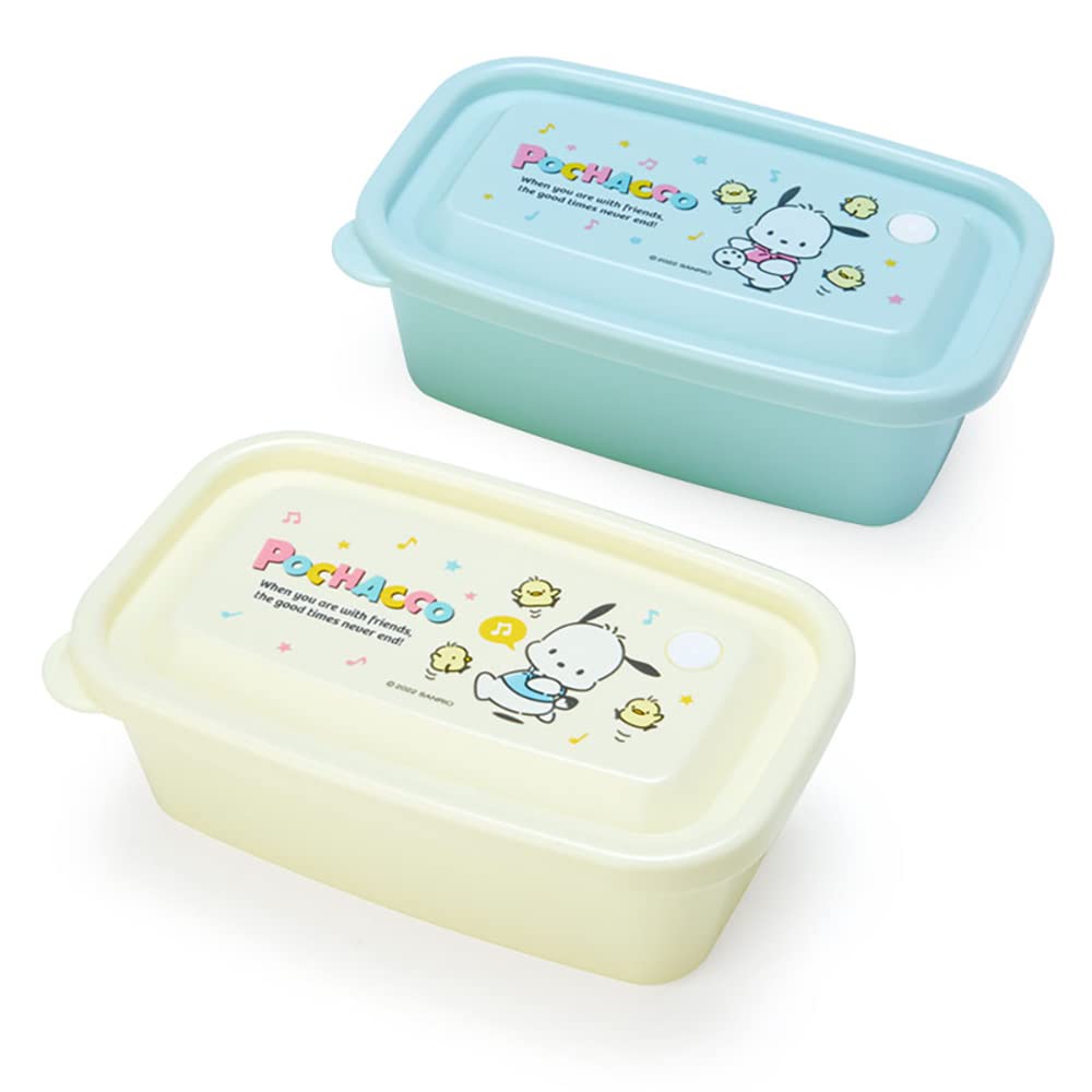 SANRIO - Food Storage Container Pochacco - 2 Pcs- Japan Figure Store - #1 Bring To You The Best Japanese Goods