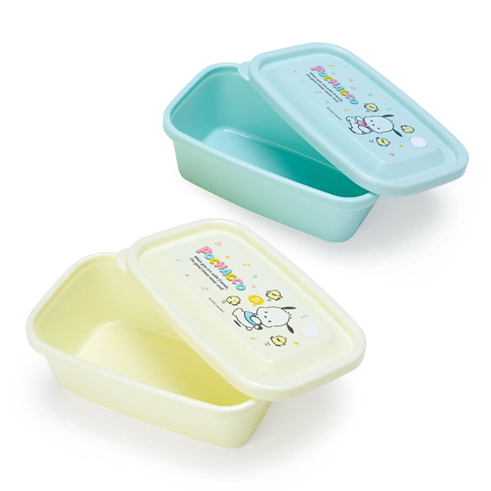 SANRIO - Food Storage Container Pochacco - 2 Pcs- Japan Figure Store - #1 Bring To You The Best Japanese Goods