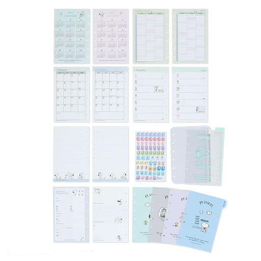 Sanrio Snoopy System Notebook Refill Set 2024 - Japan - 704385- Japan Figure Store - #1 Bring To You The Best Japanese Goods
