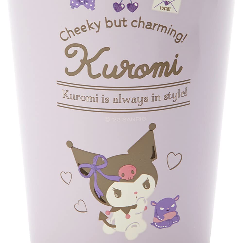 Sanrio Stainless Tumbler 400Ml Purple Vacuum Kuromi Kuromi Character 125229 Sanrio- Japan Figure Store - #1 Bring To You The Best Japanese Goods