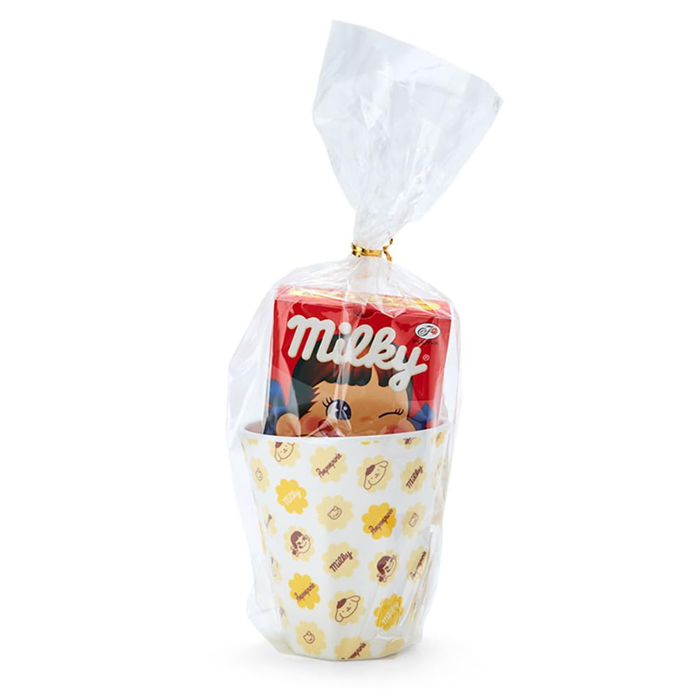 Sanrio Sweets Set Pompompurin Milky Cup 11x8.7x8.7cm 040266- Japan Figure Store - #1 Bring To You The Best Japanese Goods
