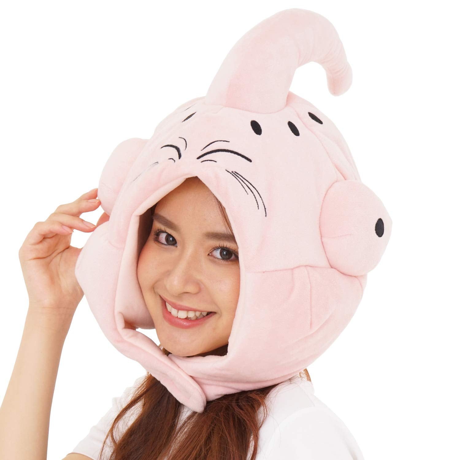 Sazac Fleece Kigurumi Cap Majin Buu Adult OSFM- Japan Figure Store - #1 Bring To You The Best Japanese Goods