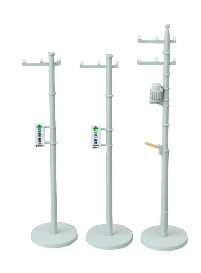 Tomytec Scenery Collection Accessories 091-3 B3 Telephone Pole Diorama Supplies- Japan Figure Store - #1 Bring To You The Best Japanese Goods