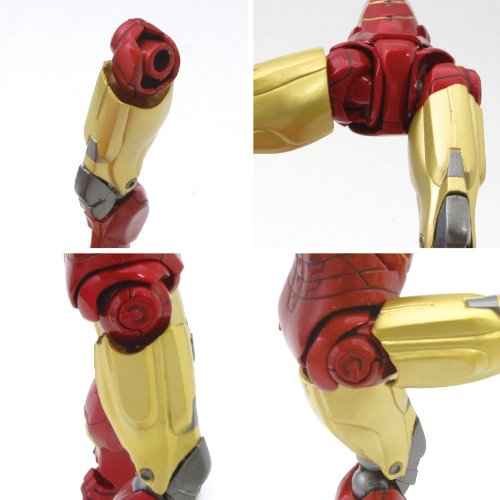 KAIYODO Sci-Fi Revoltech 024 Iron Man Mark Vi Figure- Japan Figure Store - #1 Bring To You The Best Japanese Goods