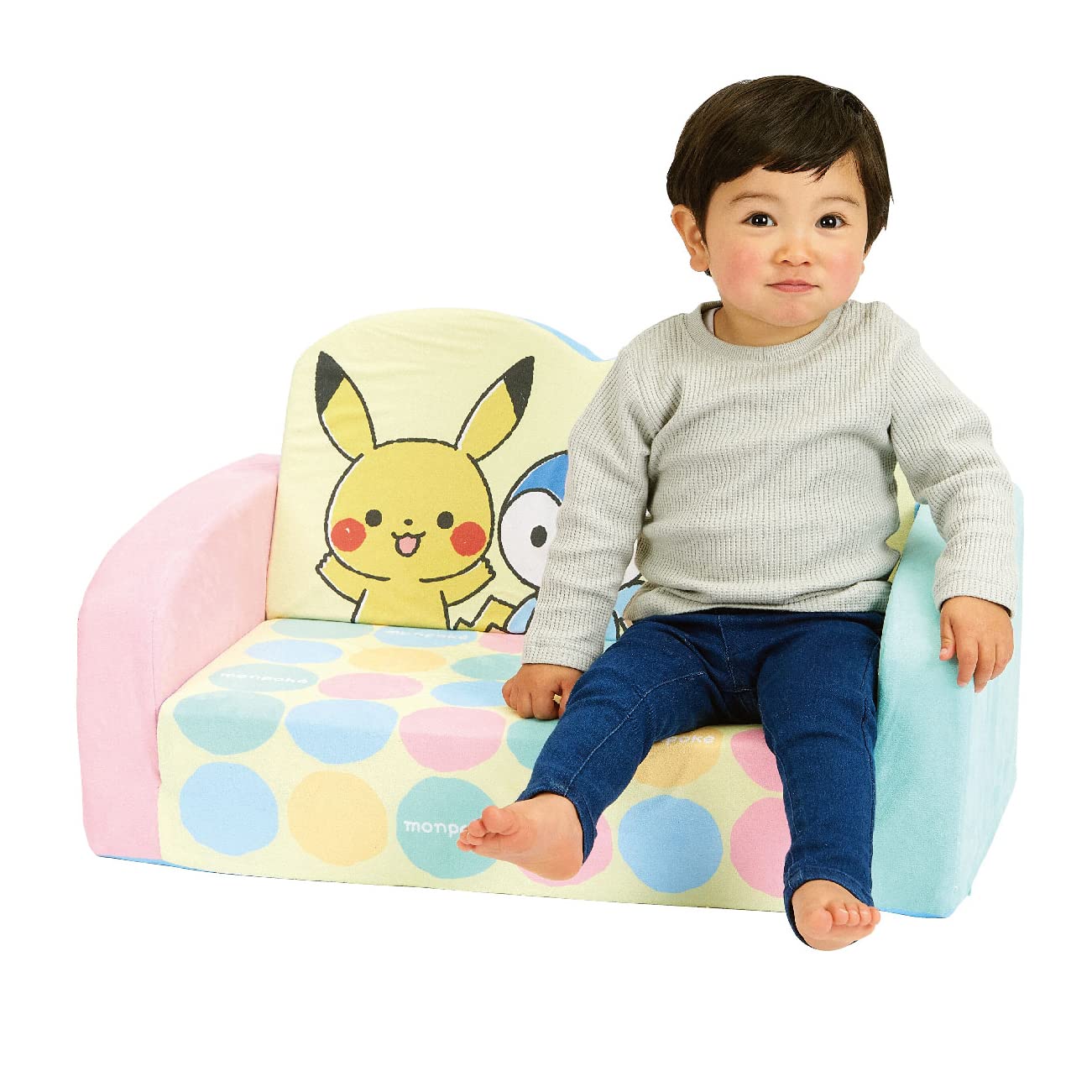 Sega Toys Monpoke Pikachu 2Way Sofa Bed- Japan Figure Store - #1 Bring To You The Best Japanese Goods