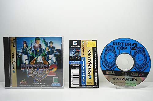 Sega Virtua Cop 2 For Sega Saturn - Used Japan Figure 4974365090975
