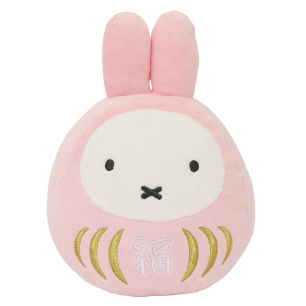 Sekiguchi Miffy Daruma Plush Toy S 20x14cm- Japan Figure Store - #1 Bring To You The Best Japanese Goods
