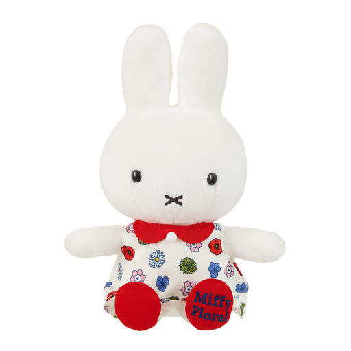 Sekiguchi Miffy 601455 Floral Stuffed Toy- Japan Figure Store - #1 Bring To You The Best Japanese Goods