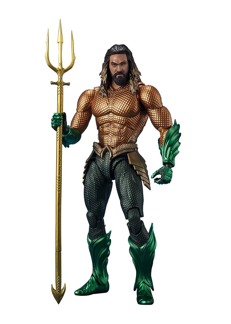Bandai Spirits Sh Figuarts Aquaman 160mm ABS PVC Figure- Japan Figure Store - #1 Bring To You The Best Japanese Goods