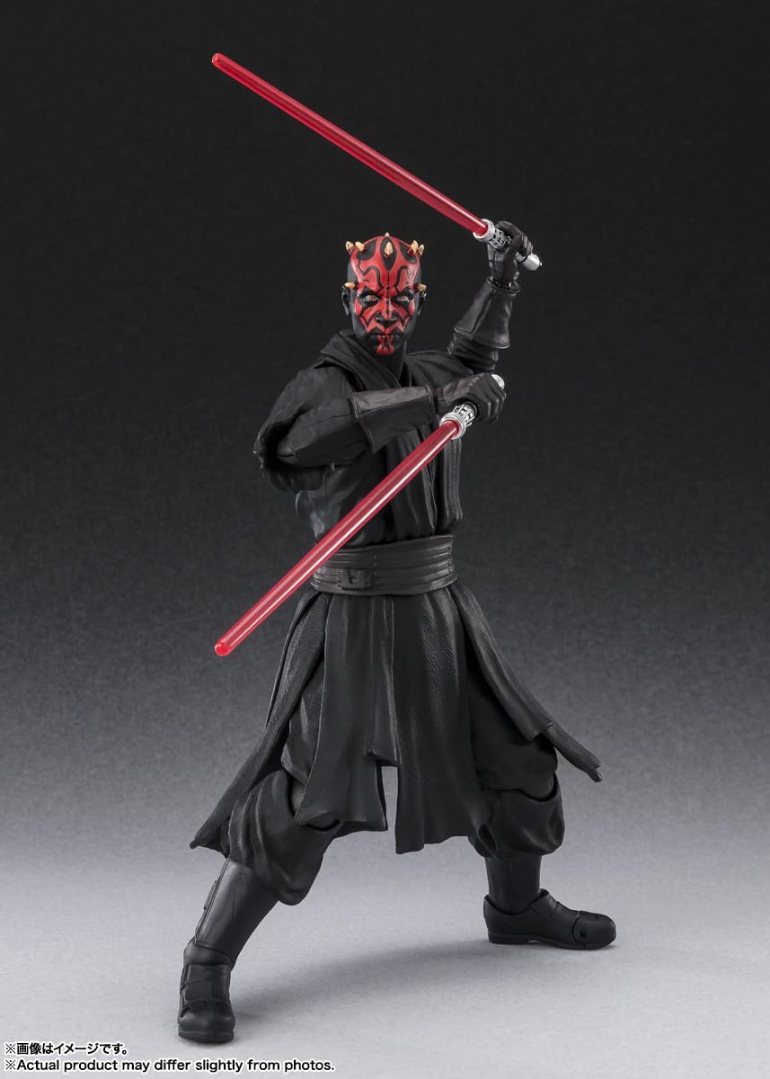 Bandai Spirits Sh Figuarts Darth Maul 150mm PVC ABS Cloth Figure- Japan Figure Store - #1 Bring To You The Best Japanese Goods