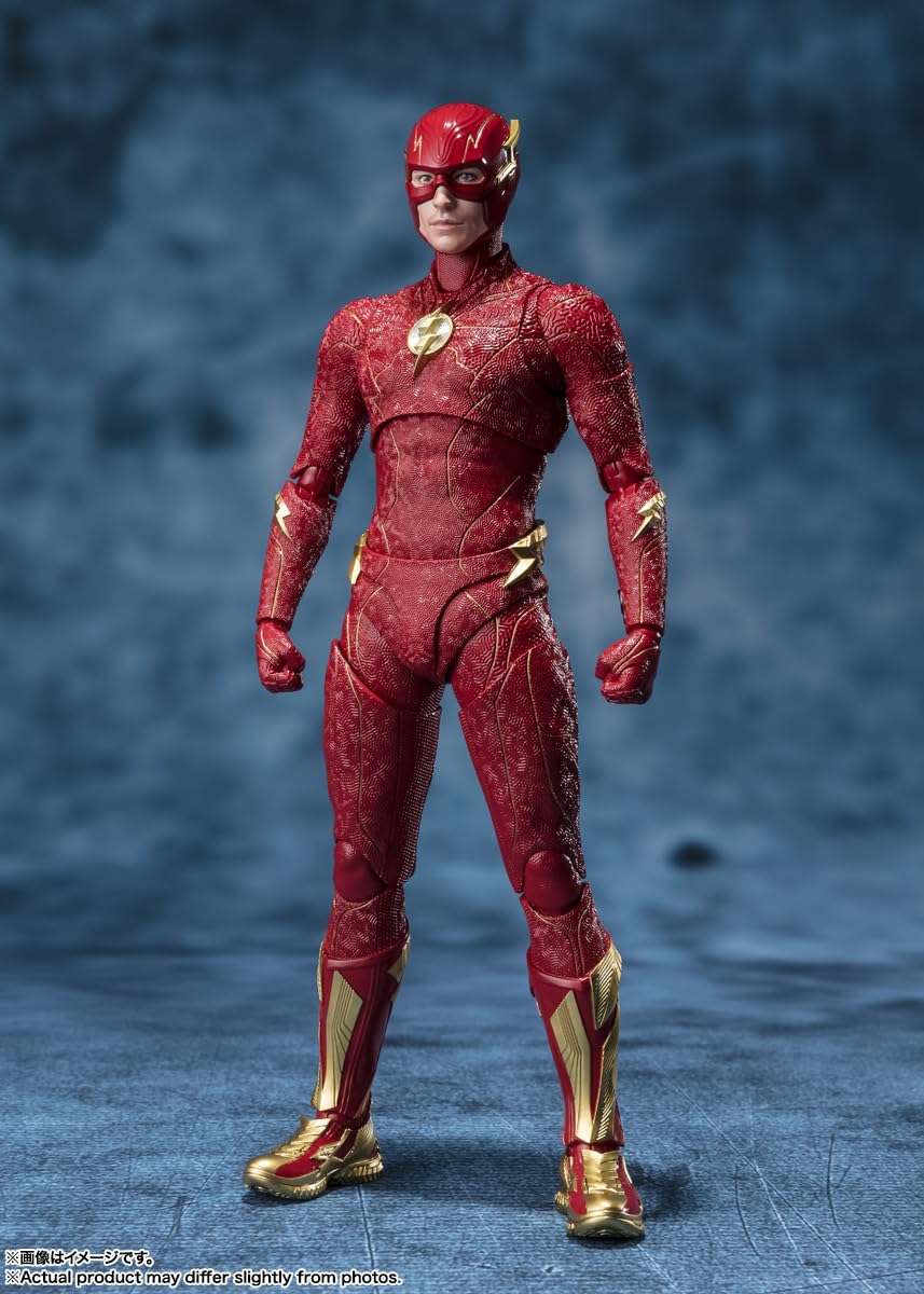 Bandai Spirits The Flash Figure SH Figuarts Movable 150mm PVC&ABS Painted- Japan Figure Store - #1 Bring To You The Best Japanese Goods