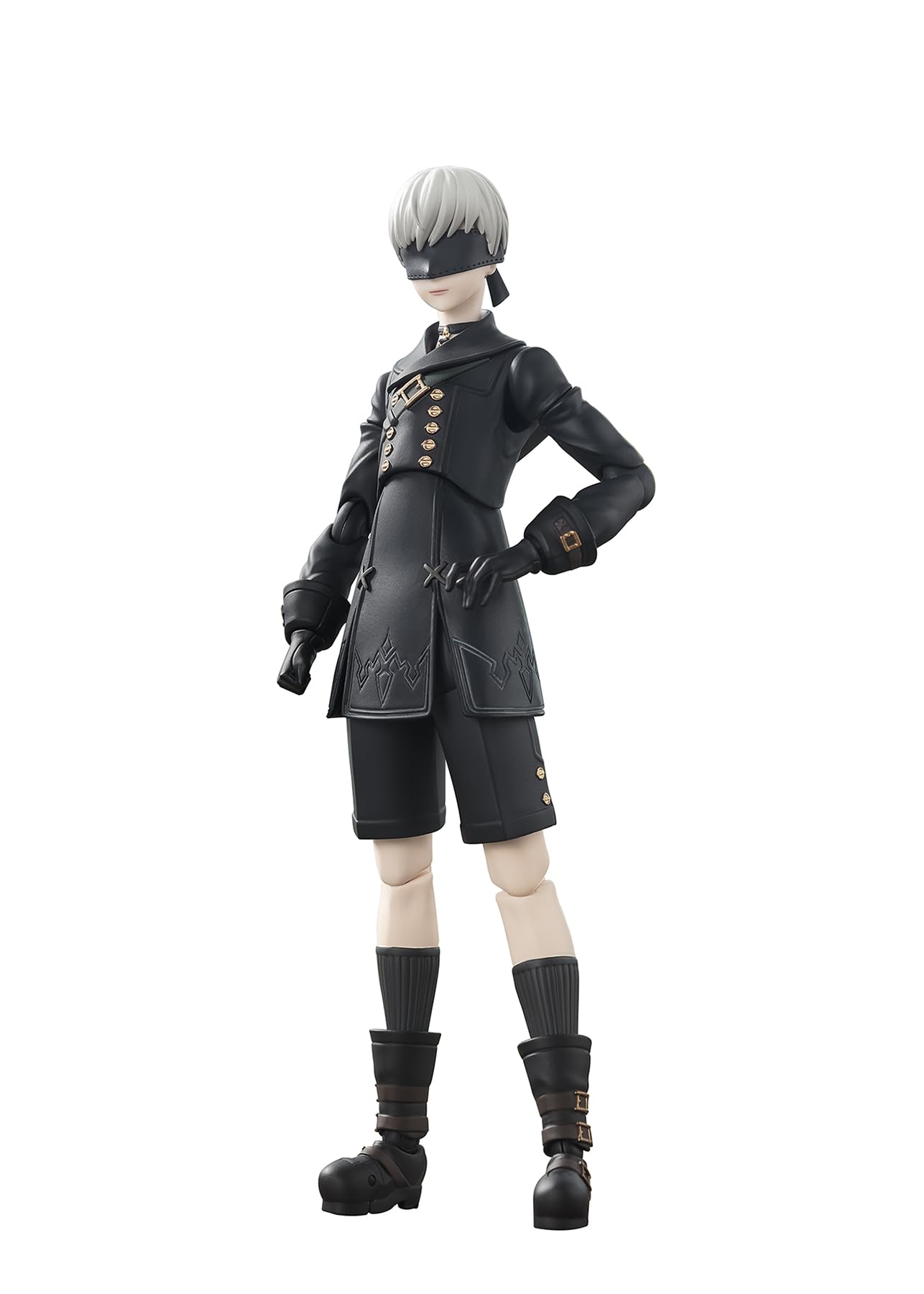 Bandai Spirits Sh Figuarts Nier:Automata Ver1.1A 9S Pvc Abs Figure Japan- Japan Figure Store - #1 Bring To You The Best Japanese Goods