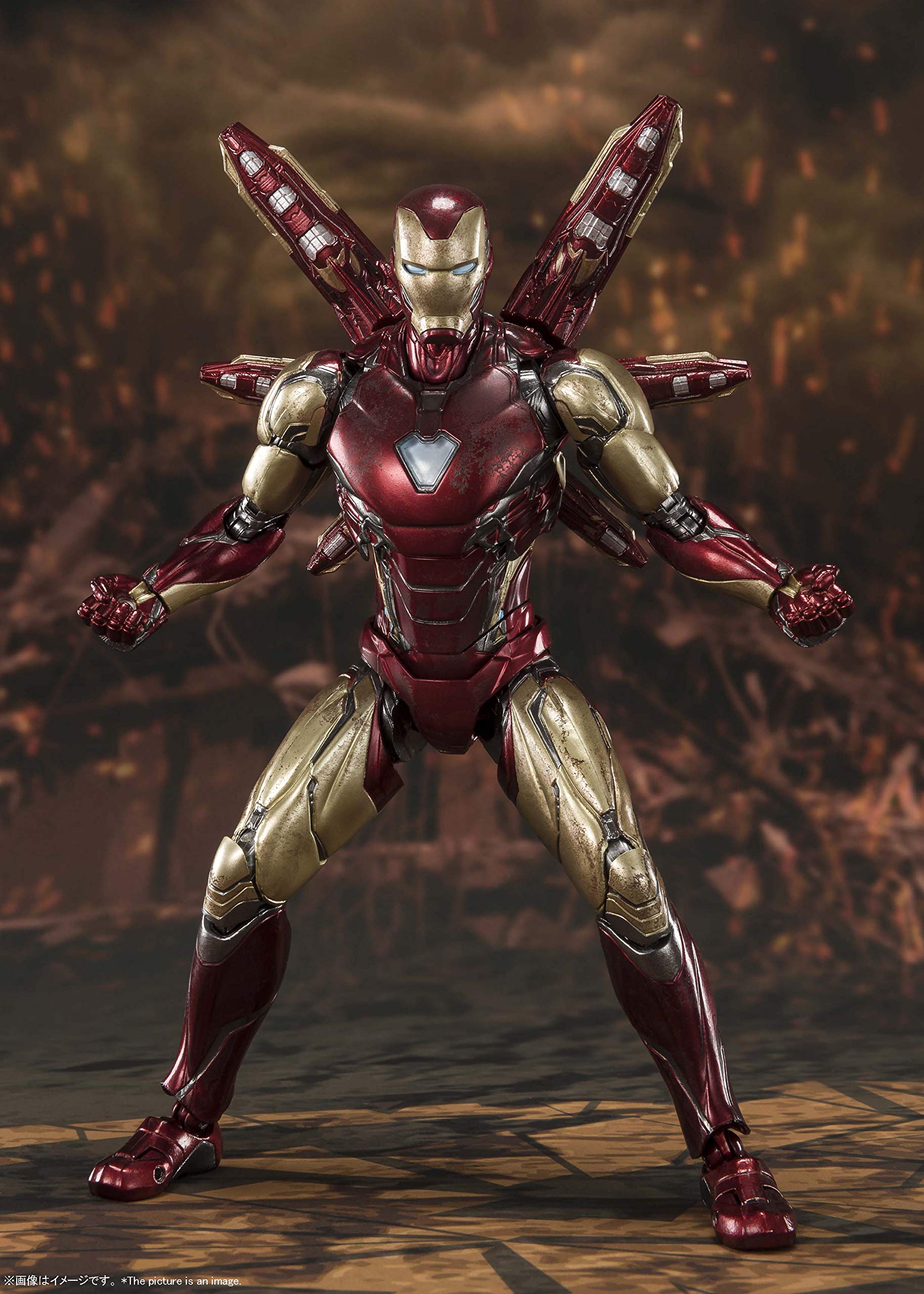 BANDAI S.H. Figuarts Iron Man Mark 85 Final Battle Edition Figure Avengers: Endgame- Japan Figure Store - #1 Bring To You The Best Japanese Goods