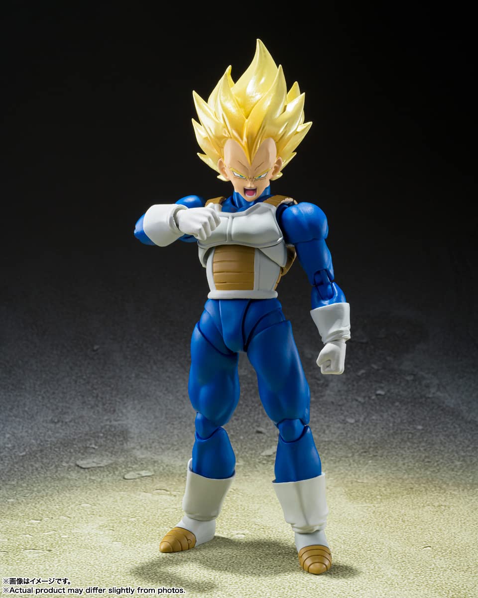 Bandai S.H.Figuarts Super Saiyan Vegeta Awakening Super Saiyan Blood Figure Dragon Ball Z- Japan Figure Store - #1 Bring To You The Best Japanese Goods