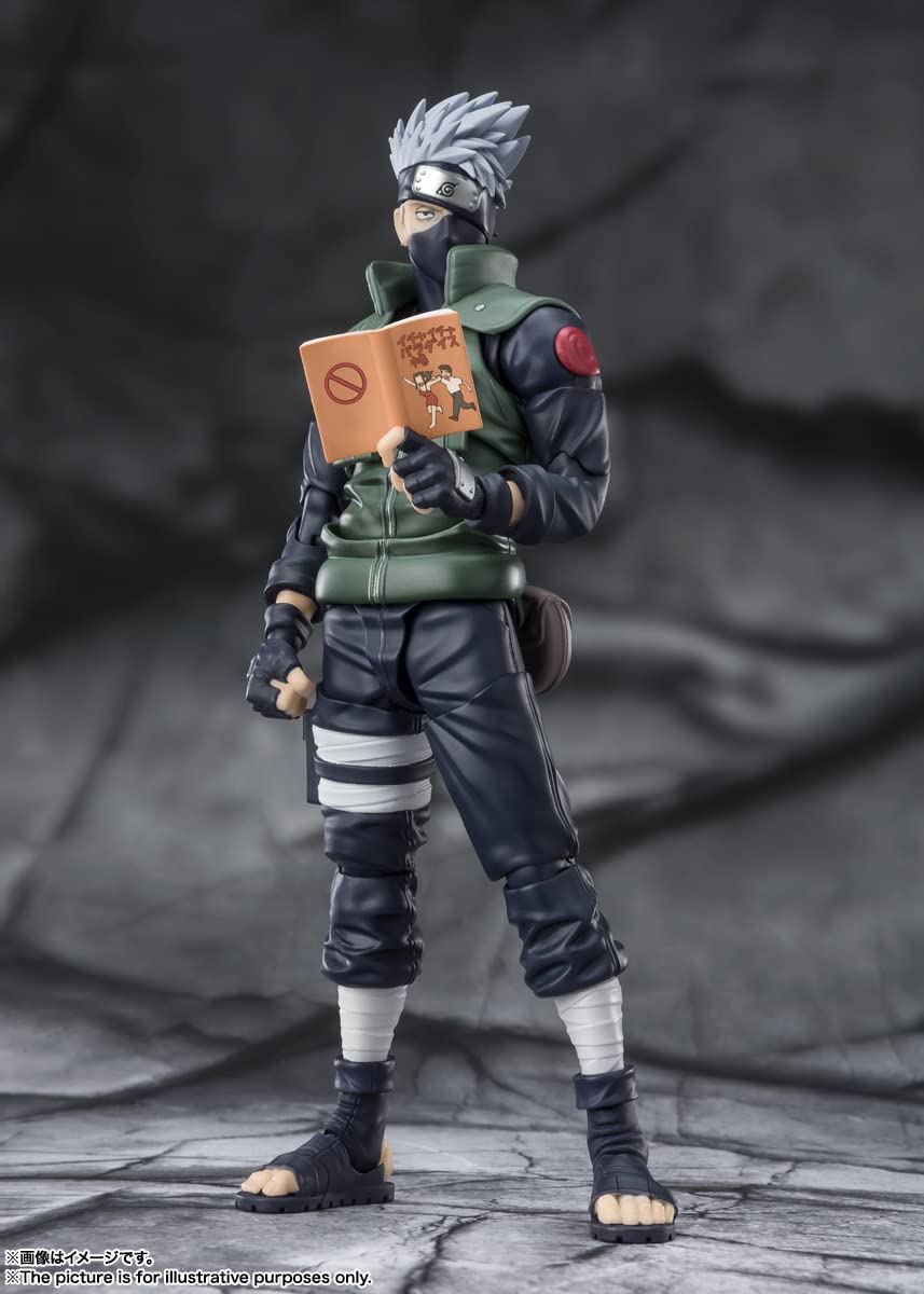 BANDAI S.H. Figuarts Kakashi Hatake -Yuumei Todoroku Sharingan No Eiyu- Naruto Shippuden- Japan Figure Store - #1 Bring To You The Best Japanese Goods
