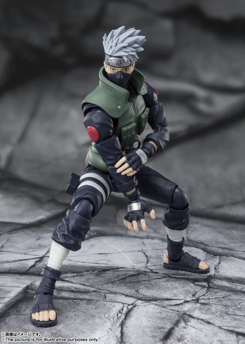 BANDAI S.H. Figuarts Kakashi Hatake -Yuumei Todoroku Sharingan No Eiyu- Naruto Shippuden- Japan Figure Store - #1 Bring To You The Best Japanese Goods