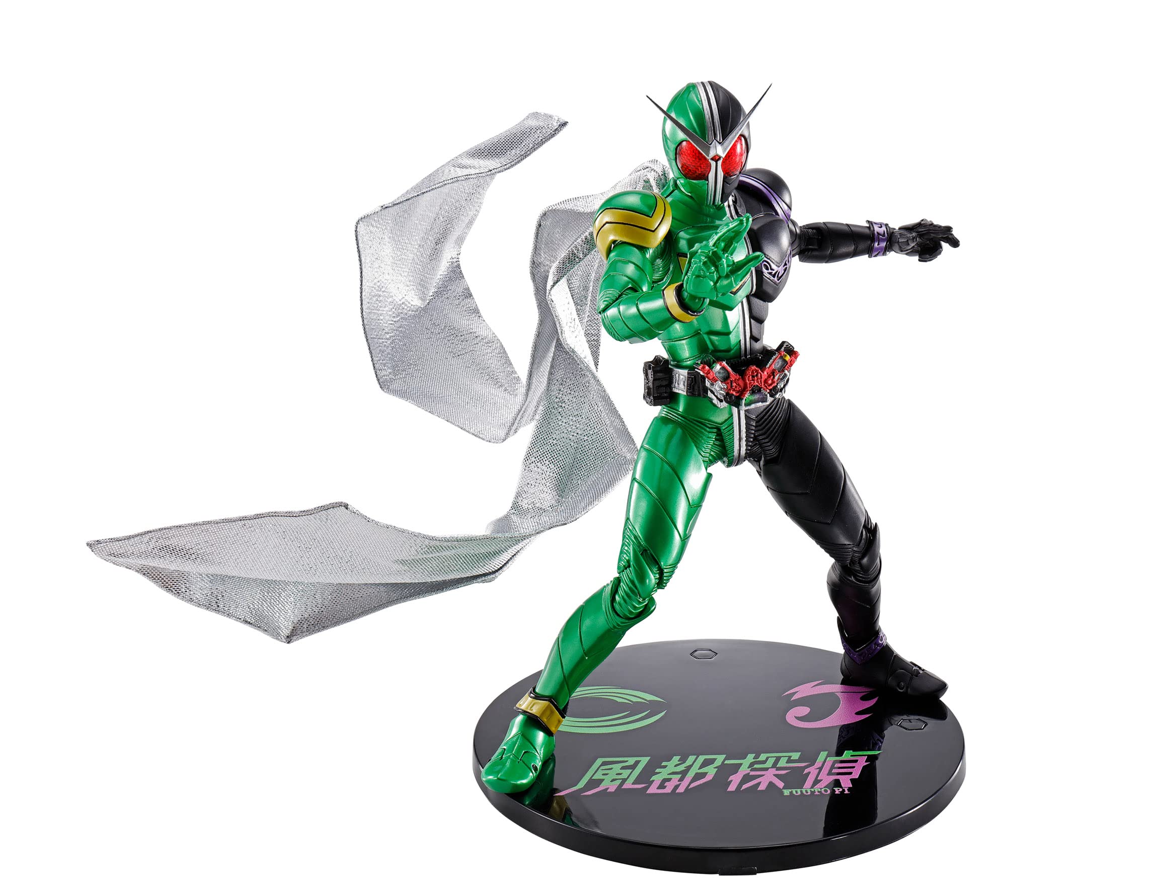 Shfiguarts (True Bone Carving Method) Kamen Rider W Cyclone Joker Futo Detective Animation Memorial Approximately 145Mm Abs Pvc Cloth Painted Movable Figure- Japan Figure Store - #1 Bring To You The Best Japanese Goods